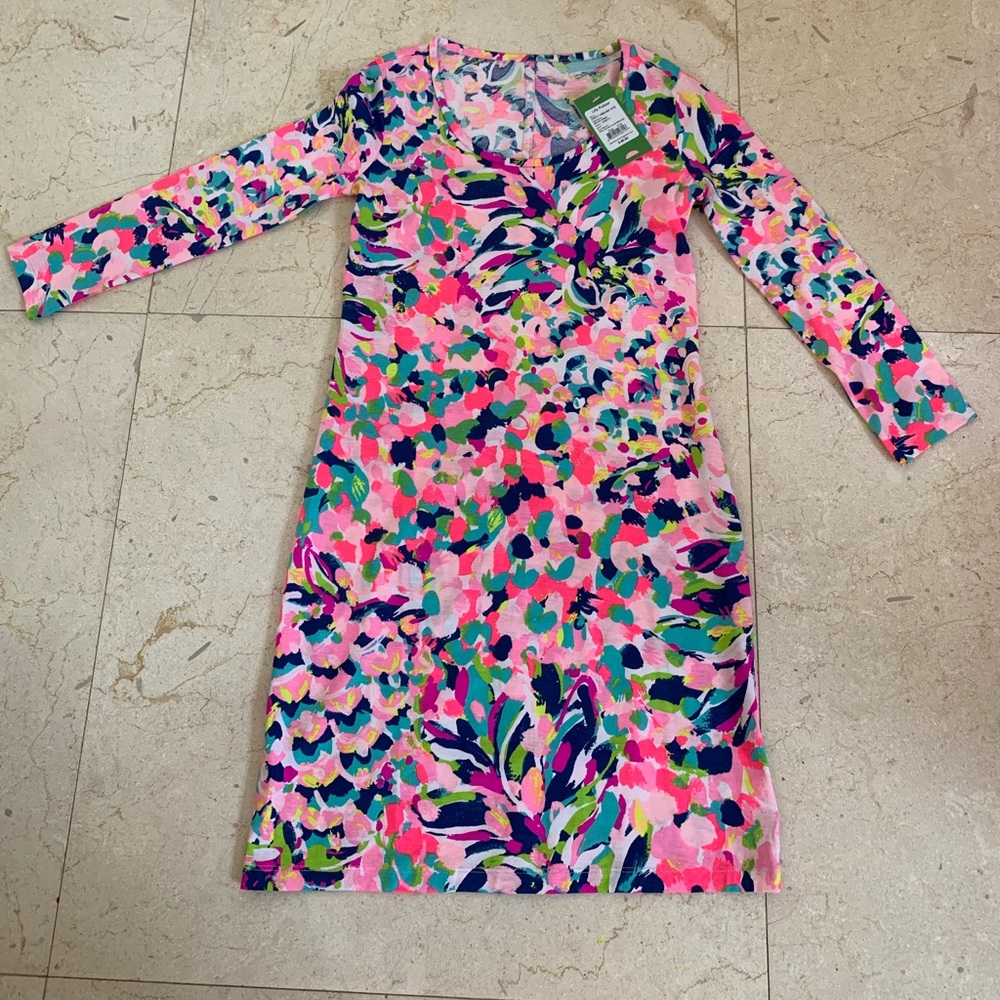 NWT Lilly Pulitzer Beacon dress XXS Pina Colada